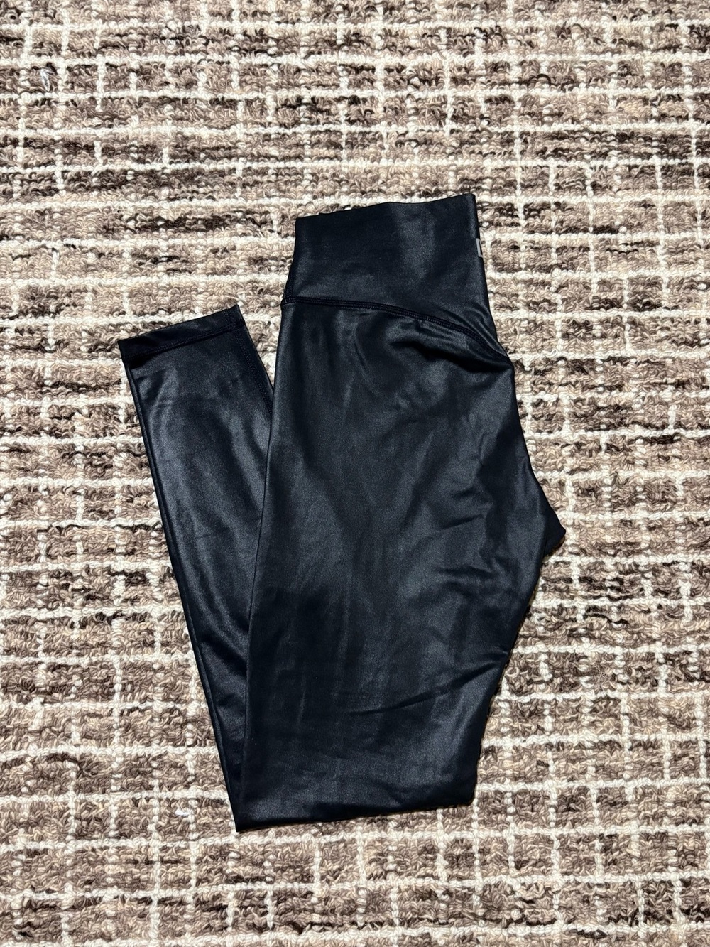 Black Buffbunny Rebel Faux Leather High-Waist Leggings